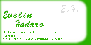 evelin hadaro business card